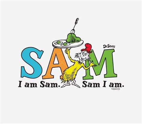 Printable Sam I Am Sign